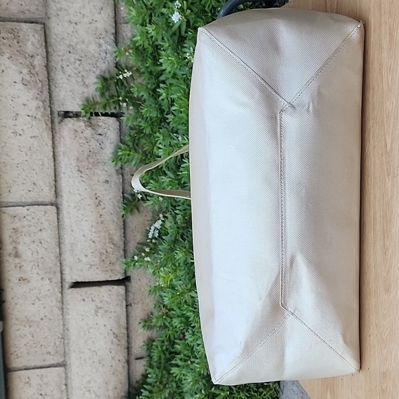 Michael Kors Champagne Metalic Gold Shopping Tote - Picture 5 of 13